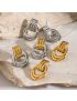Luna Interlinked Hoop Earrings