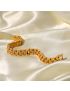 Luxe Gold Watchband Bracelet