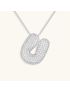 Radiant Initial Pendant Necklace