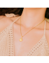 Astra Gold Eye Necklace