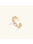 Aurora Link Gold Ring
