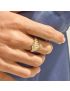 Selene Twist Gold Ring