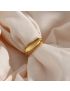 Verona Gold Statement Ring