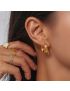 Isla Wave Hoop Earrings