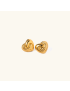 Seraphina Wavy Heart Earrings