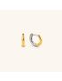 Nova Duo Hoop Earrings