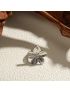 Fleur Silver - Petal Statement Ring