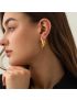 Croissant Gold Earrings