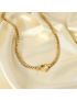 Heart Whisper - Gold Choker Necklace