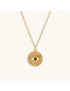 Solara Evil Eye Gold Necklace