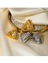 Elise Triangular Gold Earrings