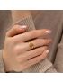 Aurora Multi-Band Gold Ring