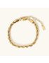 Isla Twisted Gold Rope Bracelet