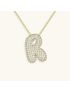 Radiant Initial Pendant Necklace