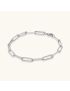 Radiant Gold Paperclip Bracelet