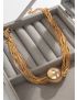 Aeris - Gold Multi-Strand Collar Necklace