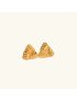 Elise Triangular Gold Earrings