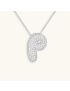 Radiant Initial Pendant Necklace