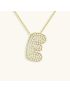 Radiant Initial Pendant Necklace