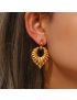 Aurora Leaf Earrings