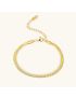 Seraphina Herringbone Gold Bracelet