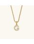Celeste Initial Diamond Necklace