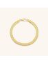 Serena Gold Herringbone Bracelet