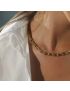 Golden Flow - Linked Chain Necklace