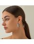 Vega Silver - Sculpted Hoop Earrings