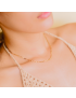 Siena Paperclip Gold Necklace