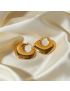 Ember Gold Hoops