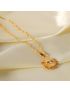 Astra Gold Eye Necklace