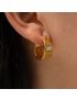 Carina Luxe Hoop Earrings