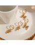 Aimee Initial Earrings