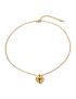 Ember Heart Gold Necklace
