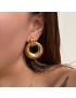 Valen Gold Knot Earrings