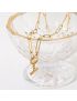 Joyce - Bold Toggle Clasp Gold Necklace