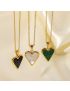 Blythe Heart Pendant - Gold Necklace