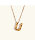 Airy Letter - Gold Initial Necklace