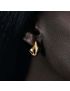 Miro Gold Dome Earrings