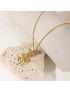Rosella Gold Rose Necklace