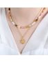Solar Radiance - Gold Sun Pendant Necklace