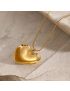 Roberta Gold Heart Pendant Necklace