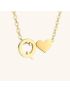 Heartfelt Initial - Gold Letter Necklace