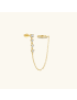Delicate Gold Chain Cuff Earring