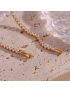 Eternal Radiance - Gold Tennis Necklace