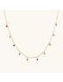 Juliet Drops - Gold Gemstone Necklace