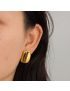 Aurora Gold Stud Earrings