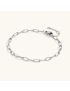 Elara Gold Paperclip Bracelet