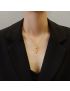 Rosella Gold Rose Necklace